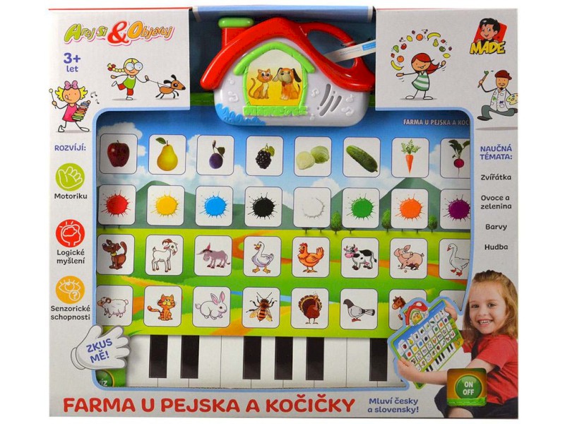 81355 - MaDe Farma pejska a kočičky, barevná