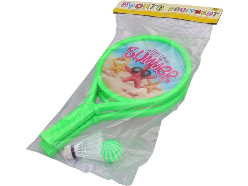 17521 - Plážové rakety s míčky, 20 x 1,9 x 35 cm