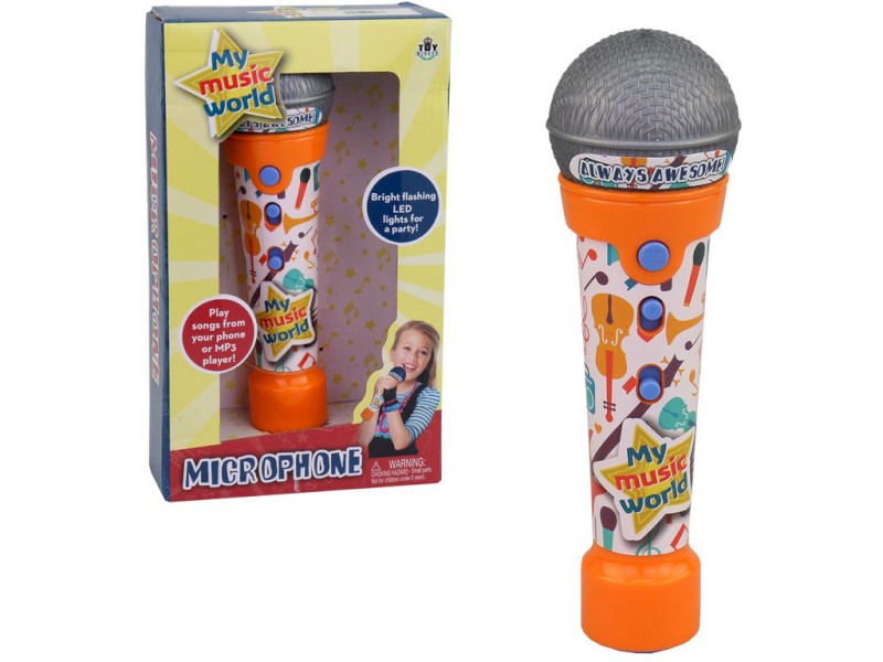 14086 - Mikrofon na baterie, 20 x 6 x 6 cm