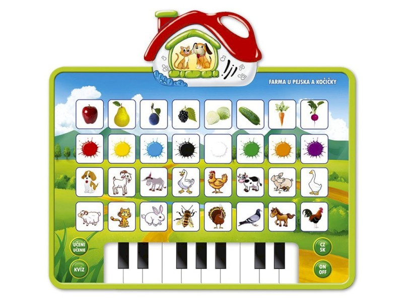 81355 - MaDe Farma pejska a kočičky, barevná