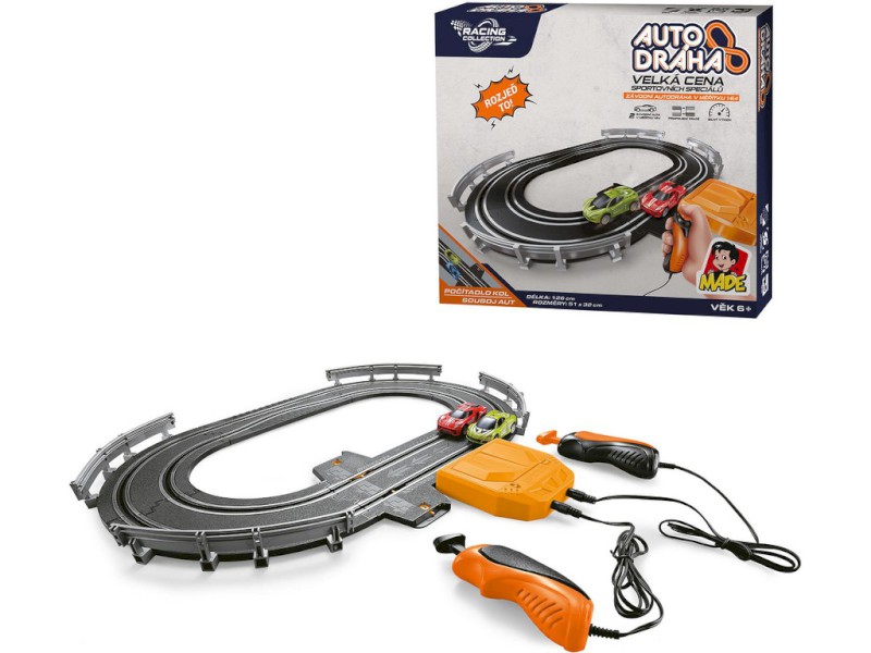 16013 - Autodráha délka 126 cm, 51 x 32 cm
