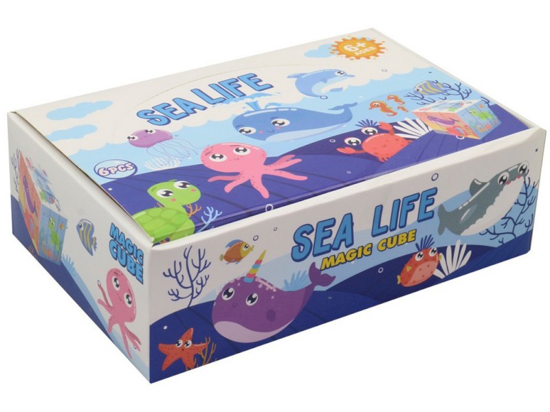 14737 - Kostka magická vodní svět, 5,7 x 5,7 cm