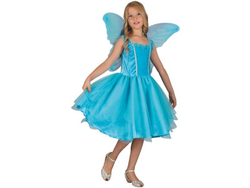 00986 - Šaty na karneval - víla, 120- 130 cm