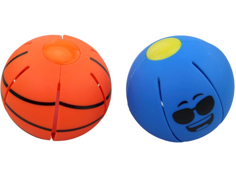 17447 - Míček blikající, 12 ks v display boxu, 8,5 cm