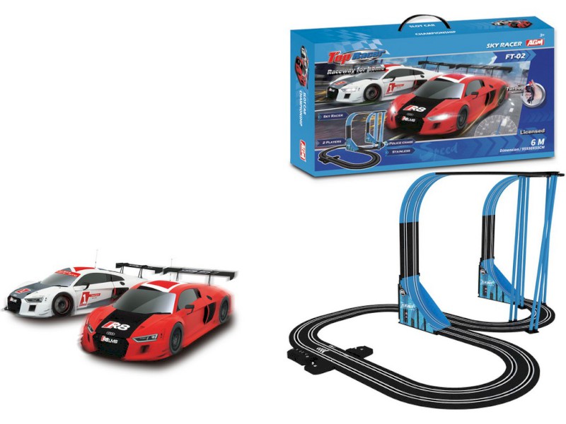 16788 - Autodráha s lopingy, 600 cm