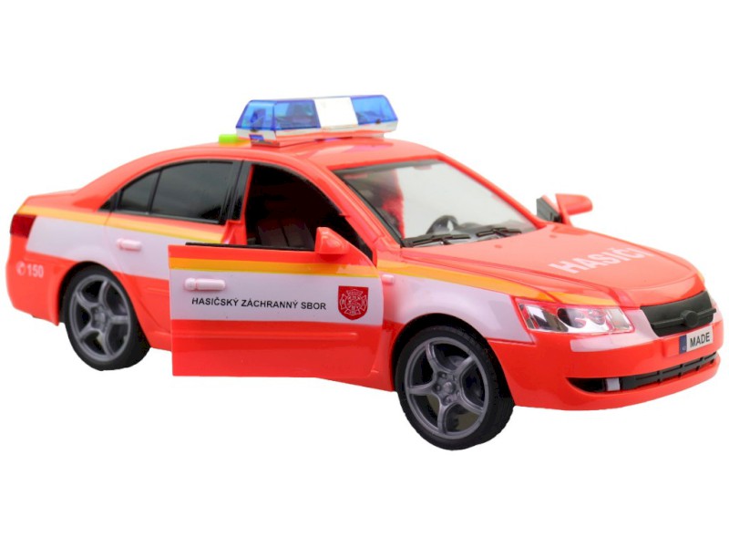 Hasičské osobní auto s českým hlasem, CZ box