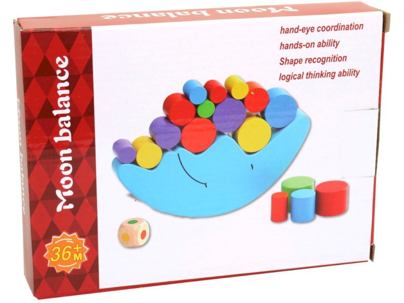 20272 - Dřevěné válečky s měsícem