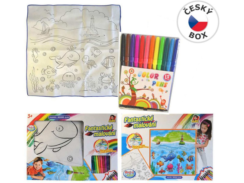 94523 - MaDe Kouzelné malování s fixy, barevné