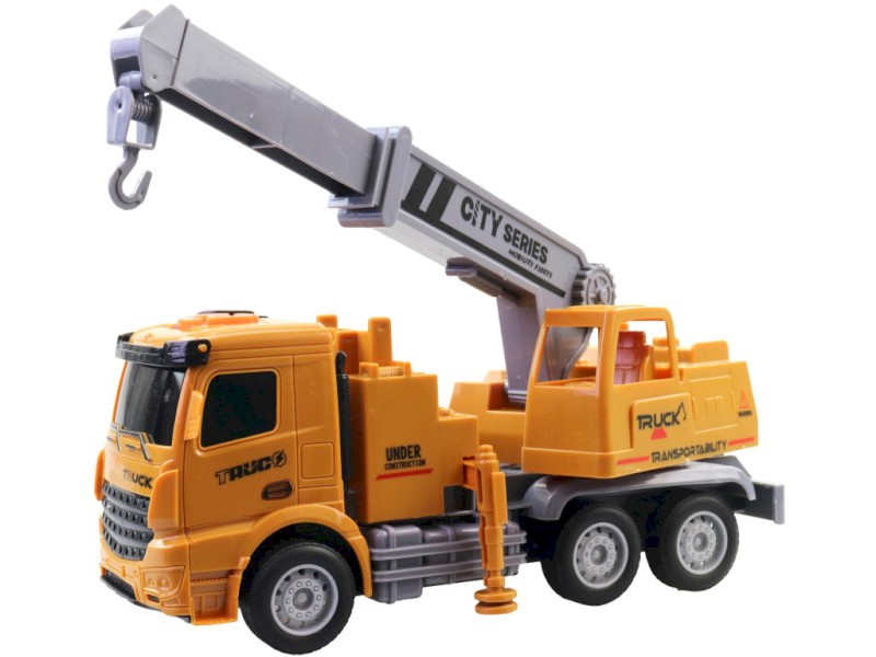 Auto jeřáb, na bateriemi