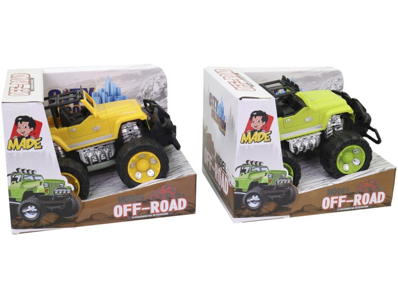 16719 - Auto off - road, 2 barvy, 20 x 13 x 13 cm