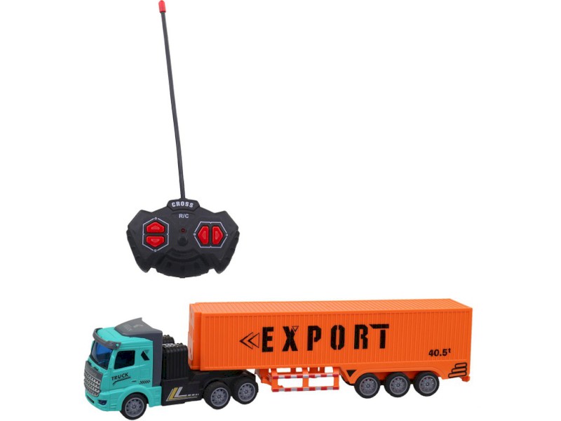 11612 - Auto nákladní na dálkové ovládání se světlem, 4 kanál, 34,5 cm