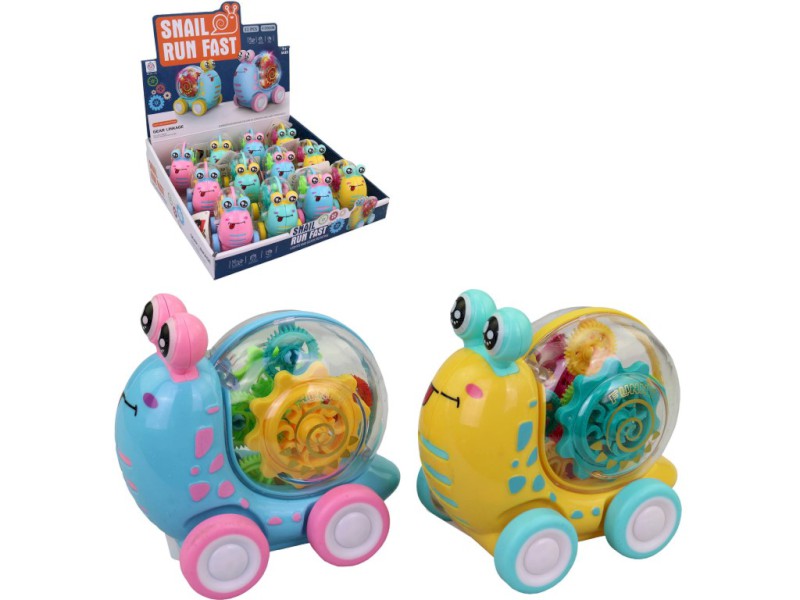 17355 - Šnek na setrvačník se světlem