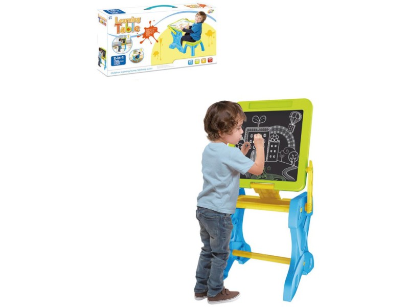 11728 - Tabule na malování se stojanem 40 x 37 x 75 cm