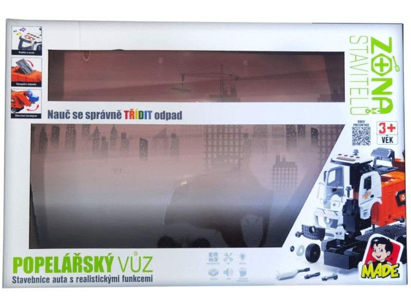 Auto popeláři, s bateriemi