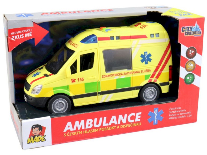 MaDe Ambulance na setrvačník
