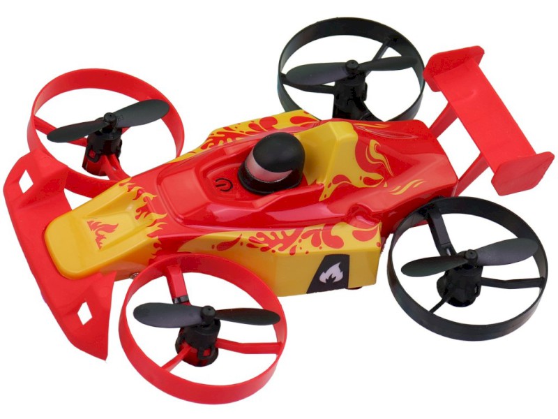 Racing dron formule 2v1 – jezdí i létá