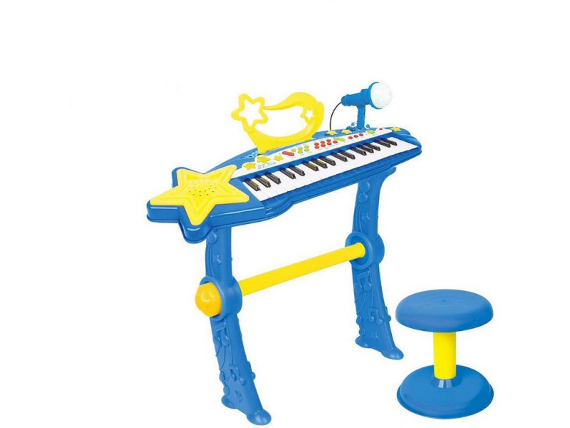 10914 - Piáno elektronické, 37 kláves, s mikrofonem