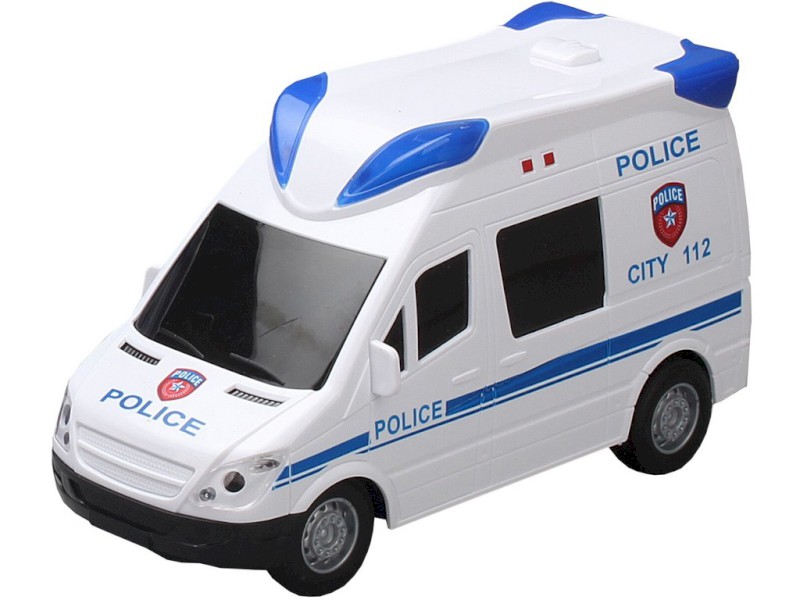 14784 - Auto policejní na dálkové ovládání,  21 cm