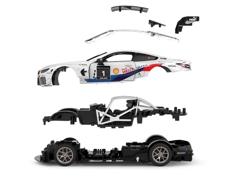 R/C 1:18 BMW M8 GTE Building kit