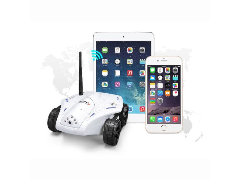 95226 - MaDe Agent s kamerou na ovládání, bílá