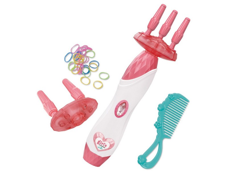 16099 - Souprava ke splétání vlasů, 25,8 x 5,2 x 33,8