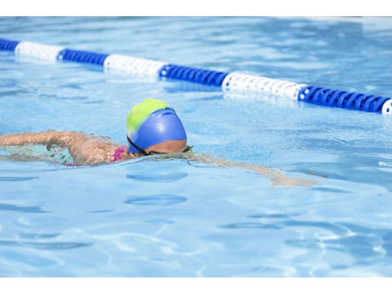 Lil'Color Wave Swim Cap