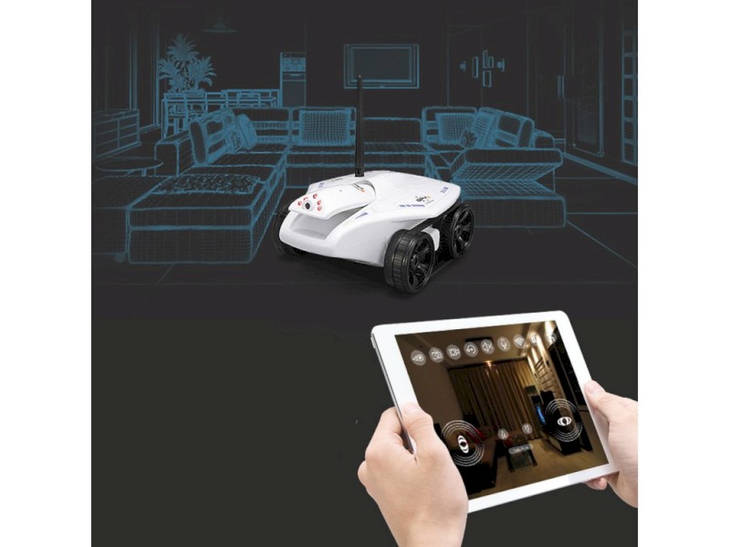 95226 - MaDe Agent s kamerou na ovládání, bílá