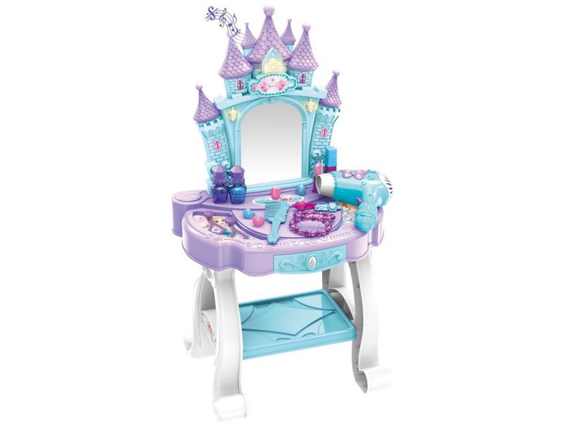 11771 - Kosmetický stolek se zrcadlem a příslušenstvím