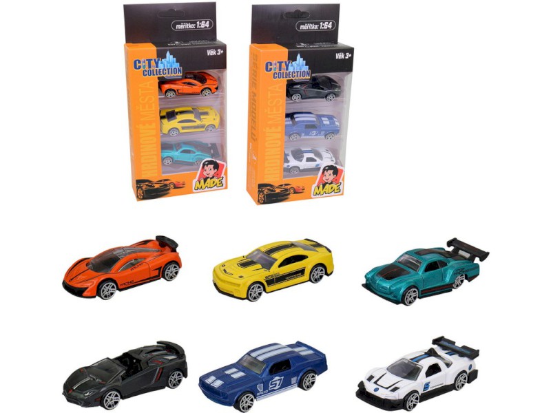 16873 - Auta kovová, 2 druhy