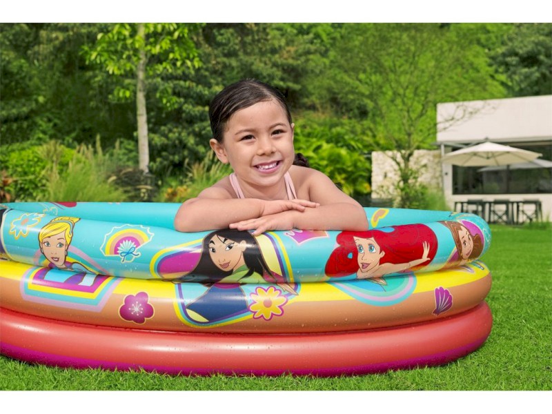BW91099 - Bazének Disney Princess tříkomorový Φ122 cm