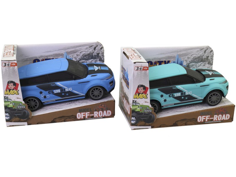 16725 - Auto off - road, 2 barvy, 15,5 x 6 x 7  cm