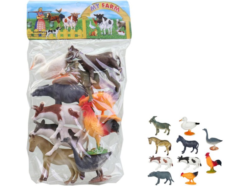 Zvířátka v sáčku, 9-12 cm