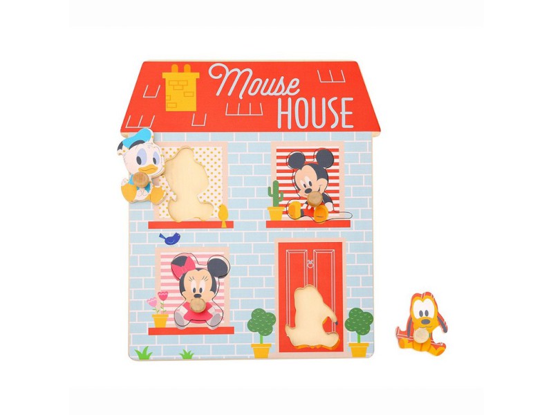 12310 - Mickey puzzle tvary, 24,5 x 30 x 2,3 cm