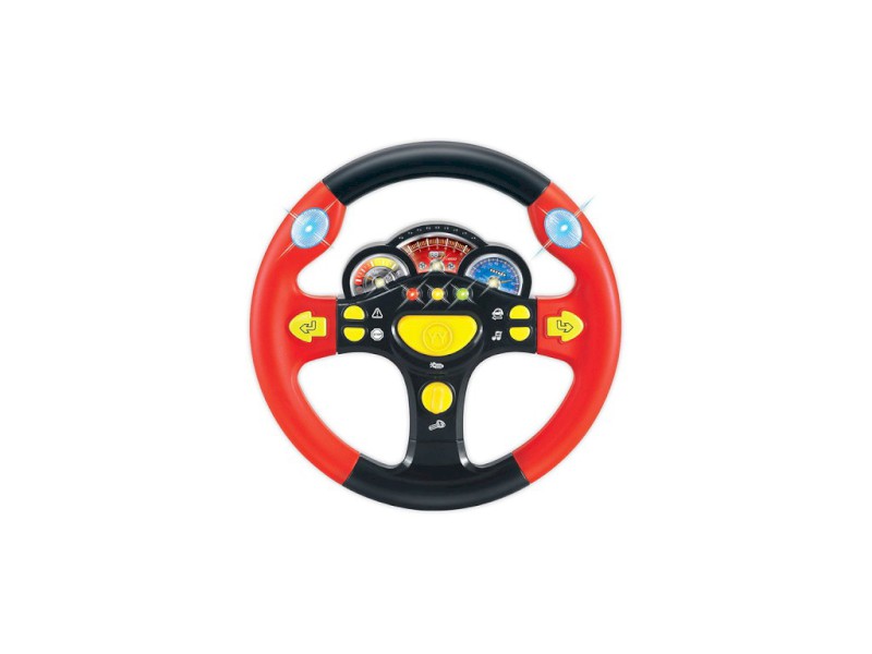 MaDe zvukový volant červená česky mluvící