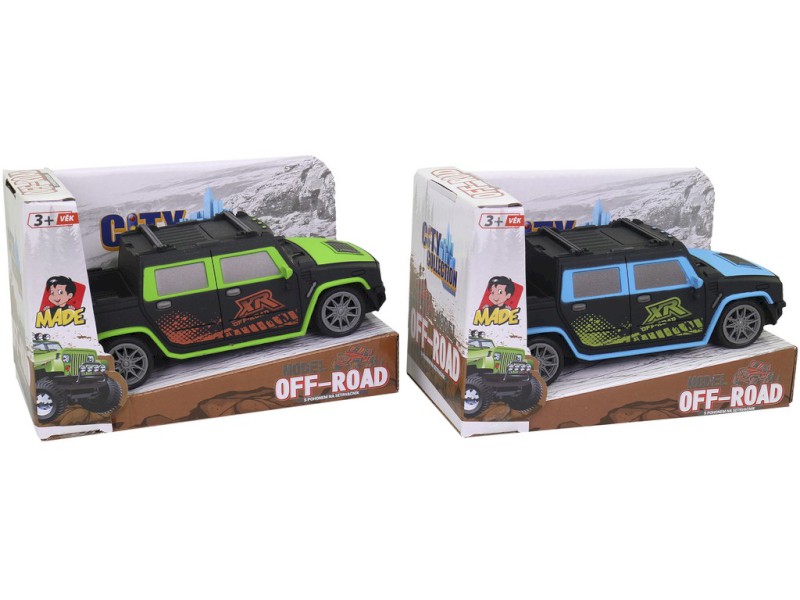 16720 - Auto off - road, 2 barvy, 14,5 x 6 x 6,5 cm