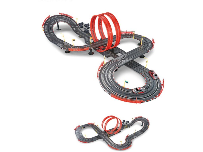 Autodráha s licení Audi, 790 cm, s USB napájecím kabelem