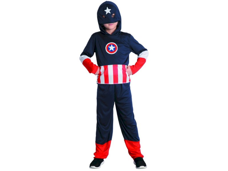 03938 - Šaty na karneval - hrdina, 120-130 cm