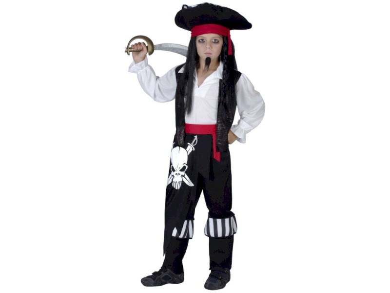 50227 - Kostým na karneval - Pirát, 110-120 cm