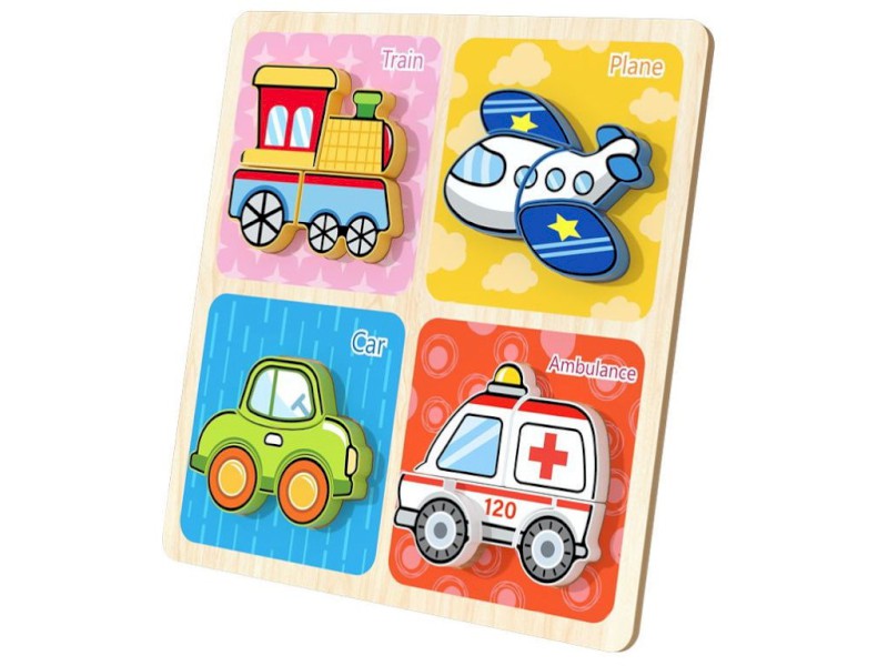 20380 - Dřevěné puzzle, 30 x 30 cm