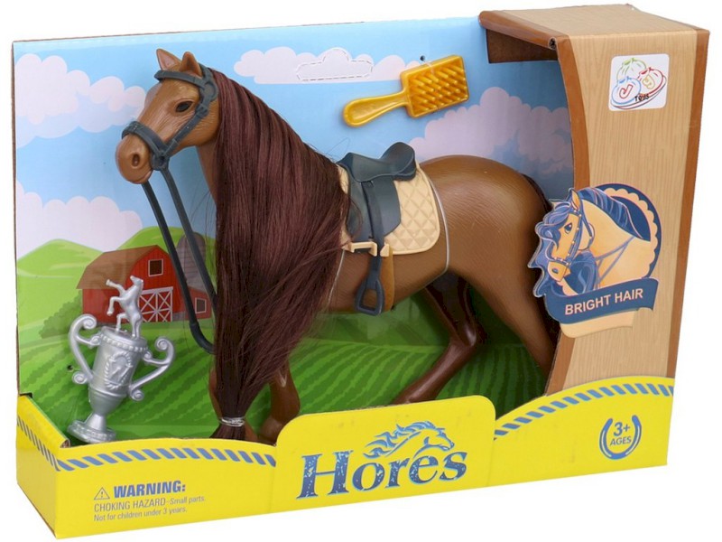 11550 - Kůň s příslušenstvím, 19 cm