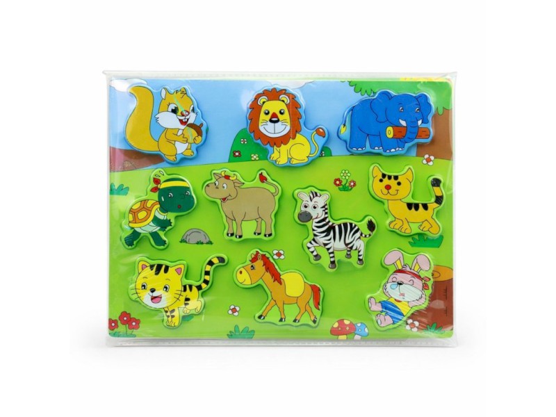 Puzzle zvířátka, 30 x 21 cm