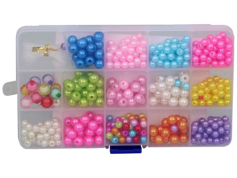 14235 - Souprava korálků k navlékání, 17 x 10 x 2 cm