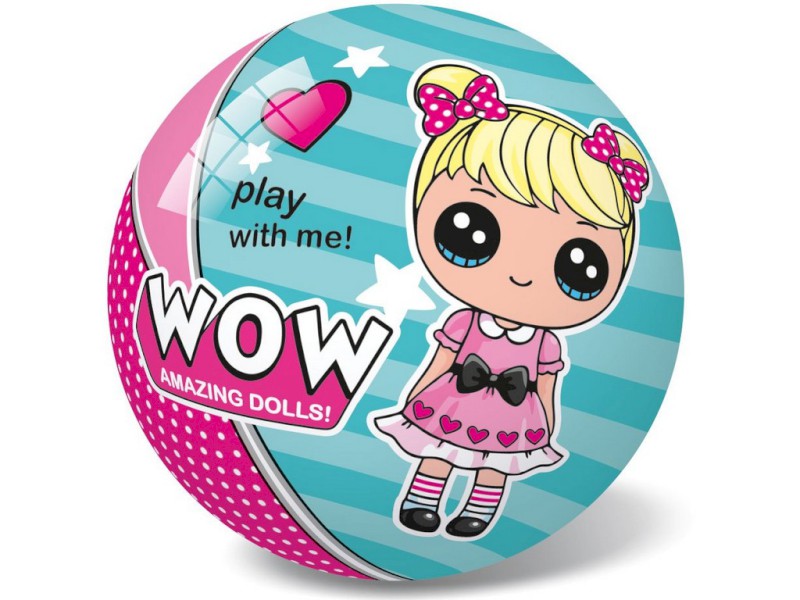 06554 - Míč wow, 14 cm