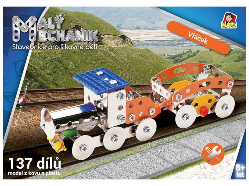 95397 - Malý mechanik - vláček, 137 dílů