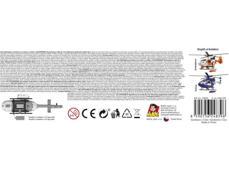 Vrtulník záchranný