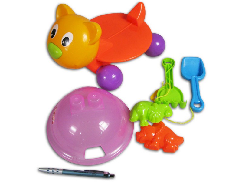 65145 - Tahadlo kočička s příslušenstvím na písek