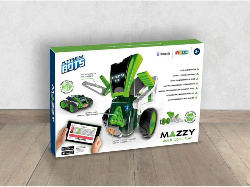 03701 - Mazzy robot - nauč se kódovat, 25 cm