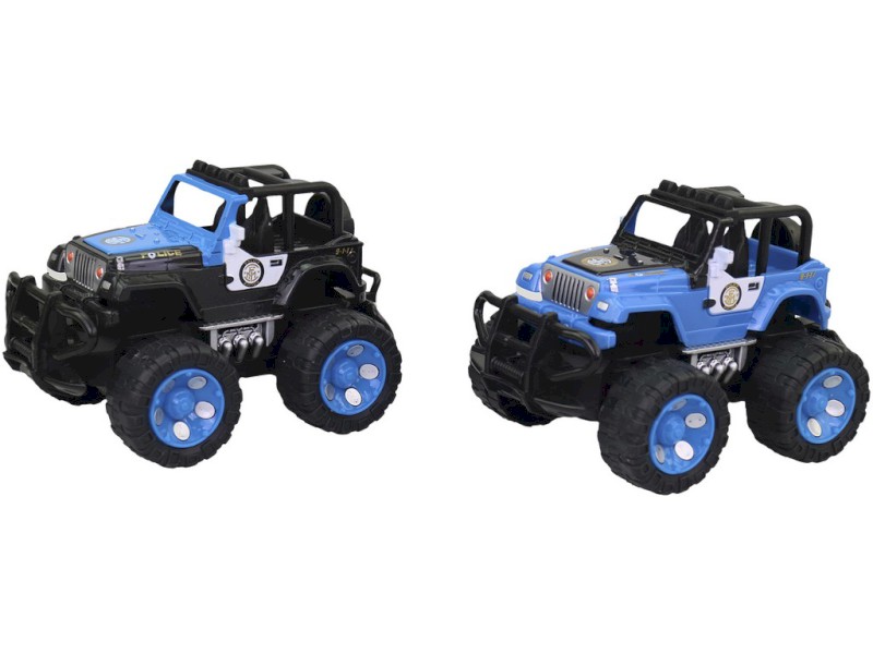16717 - Auto off - road, policejní, 14 x 9 x 9,5 cm