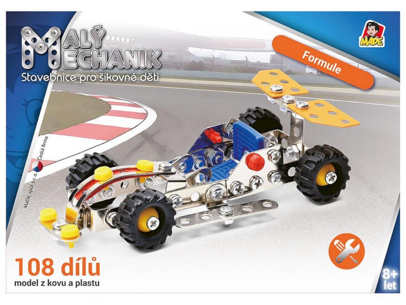 MaDe Malý mechanik formule, 108 ks