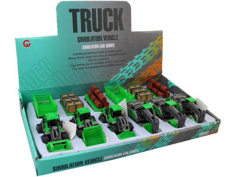 14980 - Dopravní prostředky na setrvačník, 23 cm